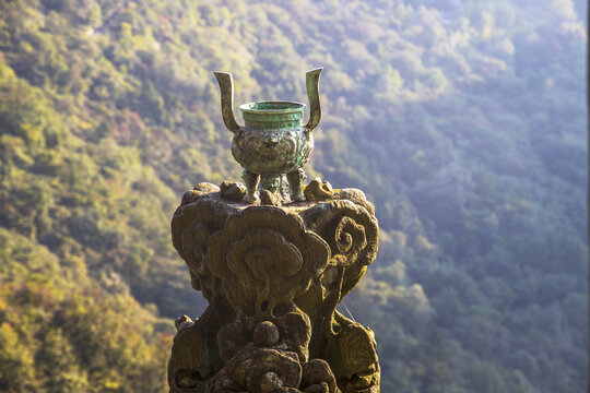 湖北十堰武当山风景区风光