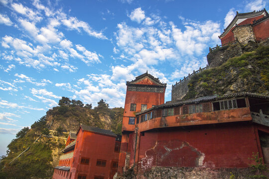 湖北十堰武当山风景区风光