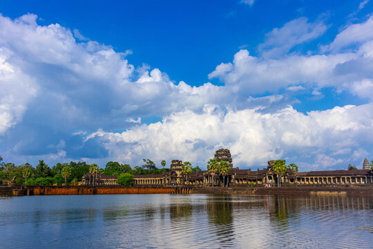 柬埔寨城市风光