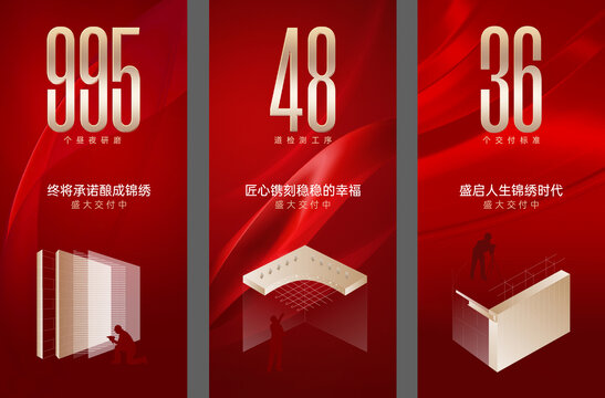 红盘精工热销地产大字报