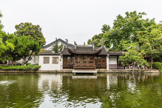 南京总统府后花园古典园林景观