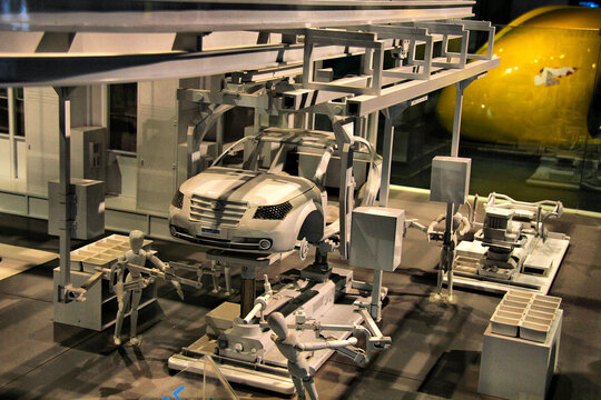 吉林博物馆汽车生产线