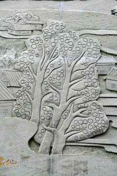 树木雕塑