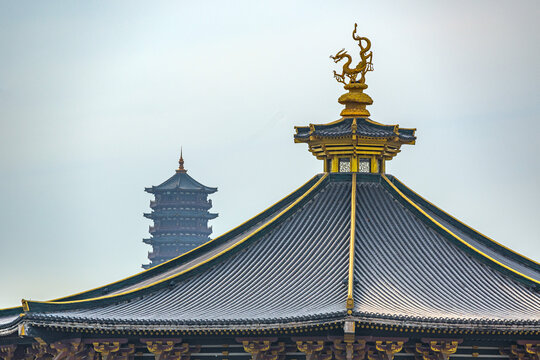 唐城皇宫古建筑