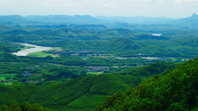 广西柳州村落