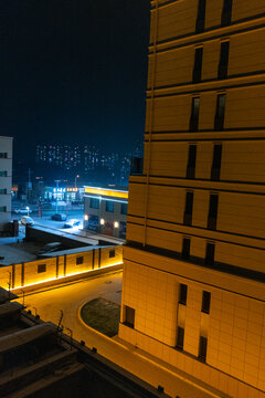 蔚县城区夜景