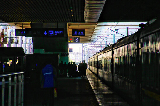 唐山站站台