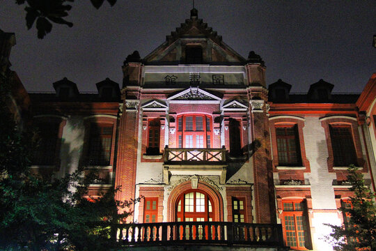 上海交大图书馆老建筑欧式建筑