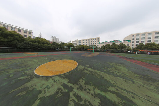 上海电力学院篮球场