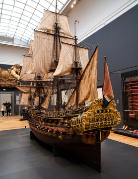 荷兰古代帆船模型