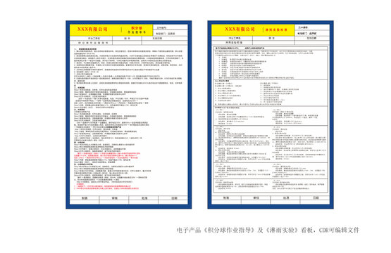 产品积分球作业指导及淋雨实验