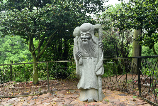 寿星老人雕塑
