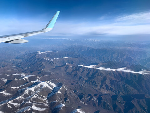 高空，云彩，地形