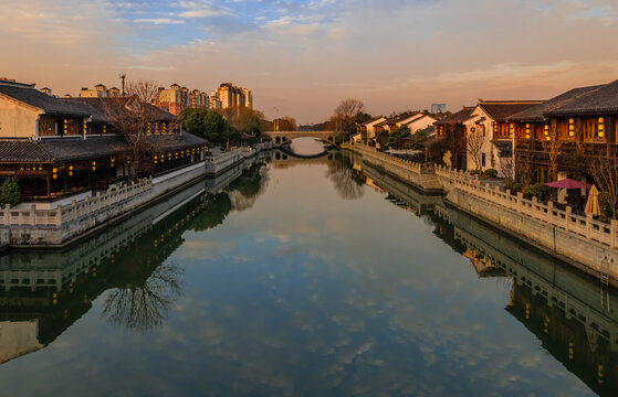 日出斜塘河