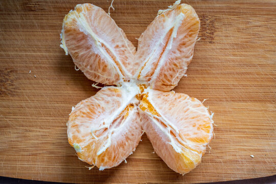 柑橘特写