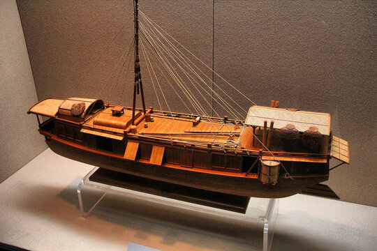 中国古帆船模型