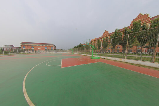 渤海大学滨海校区篮球场