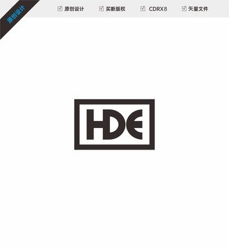 HDE字母设计