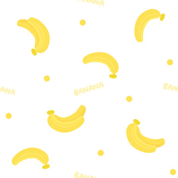 香蕉四方连续图案
