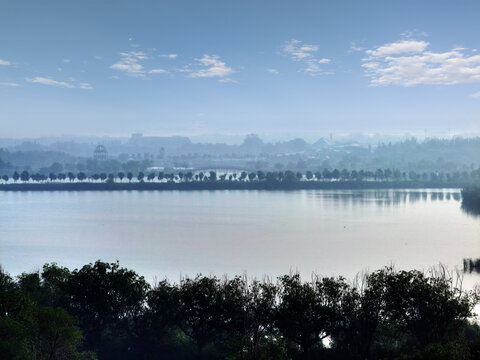 衡水湖风景