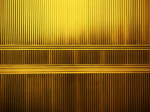 金色背景金色金属条纹墙面