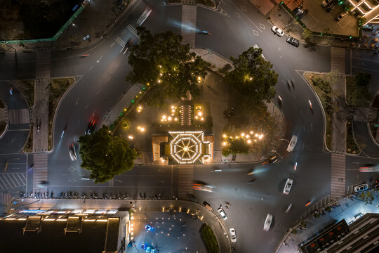 揭阳进贤门夜景