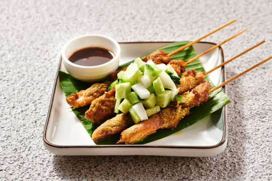 沙爹鸡肉串