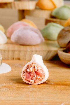 香菇鲜肉水饺