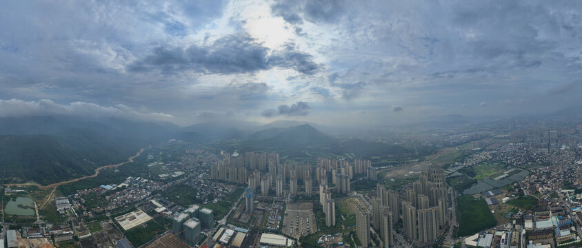 中山三乡云海全景