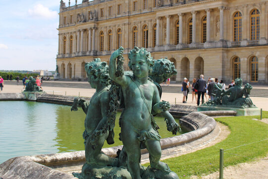 巴黎凡尔赛宫雕塑
