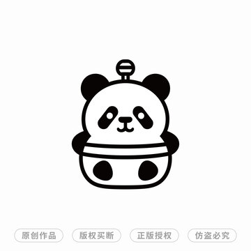 小熊猫logo