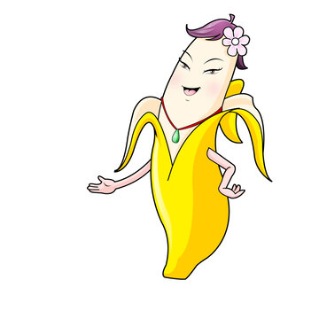 美人香蕉卡通