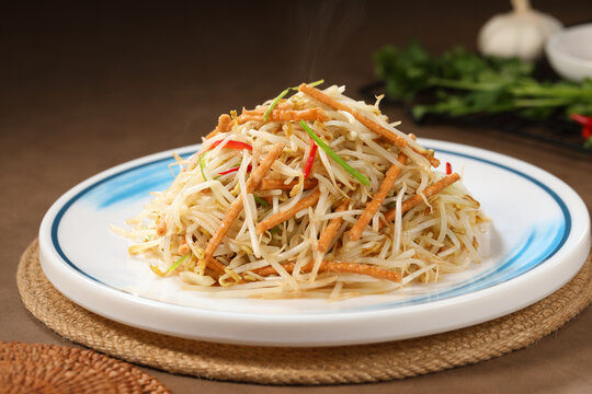 小炒豆芽