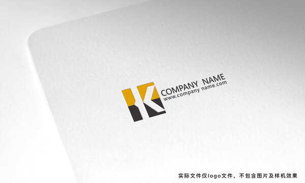字母K标志logo设计