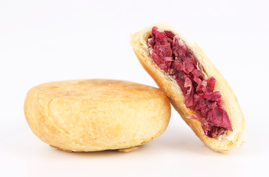玫瑰鲜花饼