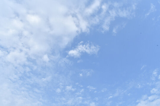 蓝天白云美景