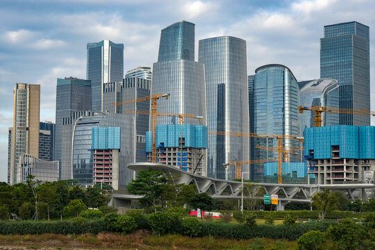 深圳现代城市建筑风光