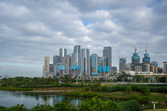 深圳现代城市建筑风光