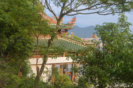 树影古建