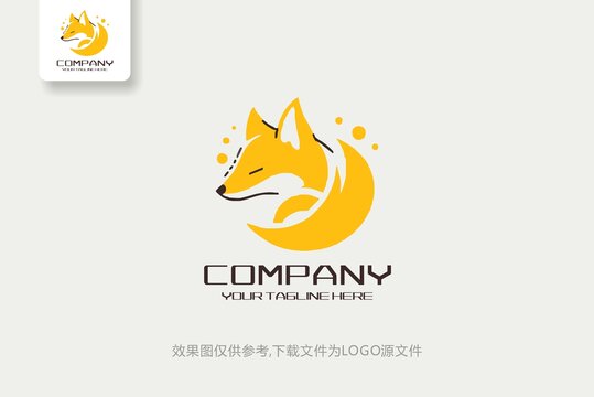动物狐狸logo标志