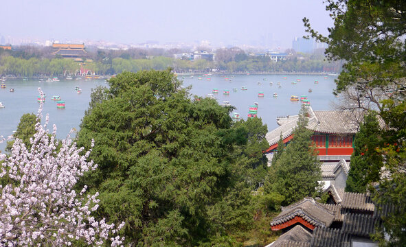 北京北海公园景观