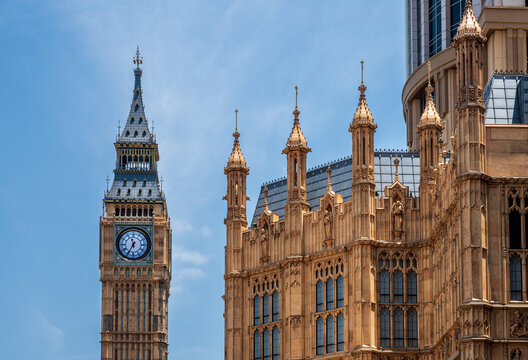 澳门旅游景点的伦敦大本钟模型