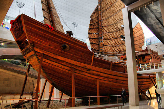 中国航海博物馆木帆船