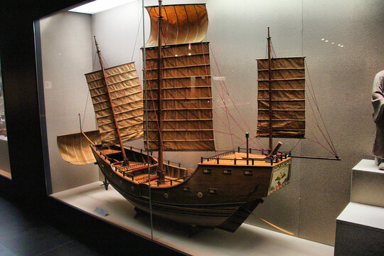 中国古帆船模型