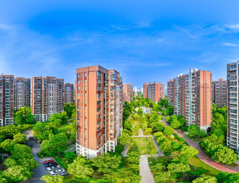 小区内景