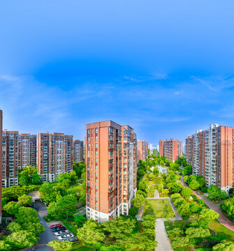 小区内景