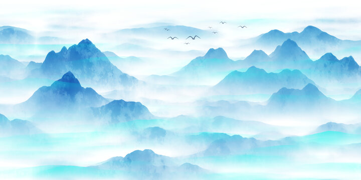 水墨山水