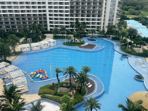 酒店室外游泳池
