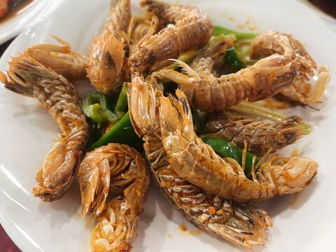 阳江海鲜赖皮虾