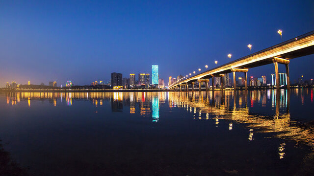 株洲大桥夜景